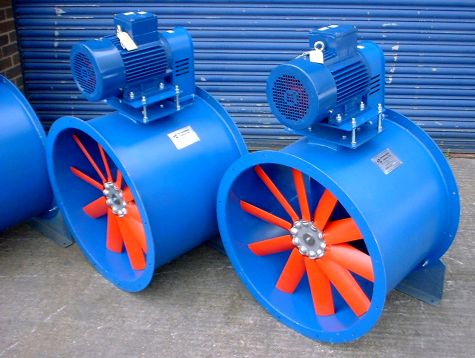 No.710 Belt Driven Axial Fans